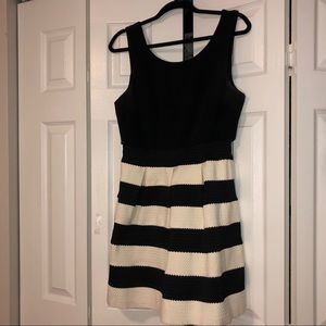 Black and white dress